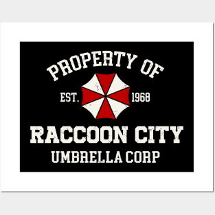 Property of raccoon city Posters and Art